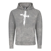 Cloud Rock cross Vintage Hoodie - artisFamous