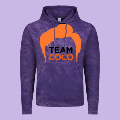 Team Coco Vintage Hoodie Designed By Artisfamous