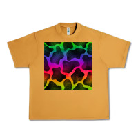 Peanut Butter colorful cow seamless pattern Urban Heavy Tee - BundleAndBundleShop