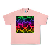 Salmon colorful cow seamless pattern Urban Heavy Tee - BundleAndBundleShop