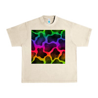 Colorful Cow Seamless Pattern Urban Heavy Tee | Teevron
