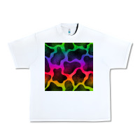White colorful cow seamless pattern Urban Heavy Tee - BundleAndBundleShop