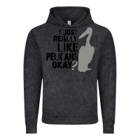 Vintage Black i just really like pelicans okay Vintage Hoodie - artisFamous