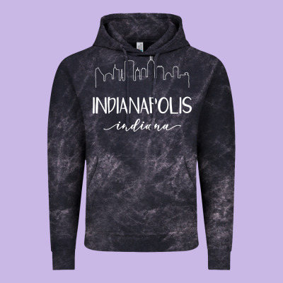 Indiana Vintage Hoodie Designed By Artisfamous