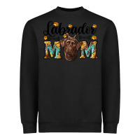 Black western labrador mom Heavyweight Sweatshirt - RanaPortraitStore
