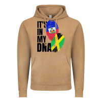 Vintage Camel jamaican and haitian mix flag dna heritage Vintage Hoodie - artisFamous