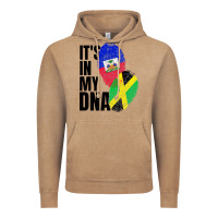 Vintage Coffee jamaican and haitian mix flag dna heritage Vintage Hoodie - artisFamous