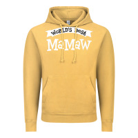 Vintage Mustard World's Best Mamaw Ever Vintage Hoodie - artisFamous