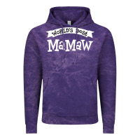 Cloud Purple World's Best Mamaw Ever Vintage Hoodie - artisFamous