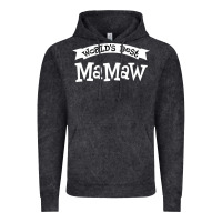 Vintage Black World's Best Mamaw Ever Vintage Hoodie - artisFamous