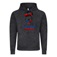 Vintage Black all american trump girl Vintage Hoodie - artisFamous