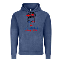 Vintage Denim all american trump girl Vintage Hoodie - artisFamous