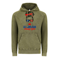 Vintage Olive all american trump girl Vintage Hoodie - artisFamous