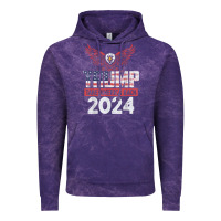 Cloud Purple trump 2024 take america back Vintage Hoodie - artisFamous