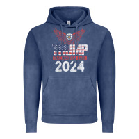 Vintage Denim trump 2024 take america back Vintage Hoodie - artisFamous