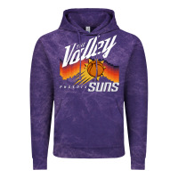 Cloud Purple the valley oop phoenix basketball retro sunset basketball t shirt Vintage Hoodie - artisFamous