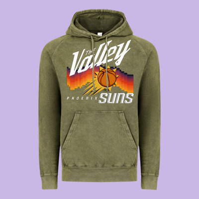 The Valley Oop Phoenix Basketball Retro Sunset Basketball T Shirt Vintage Hoodie Designed By Artisfamous