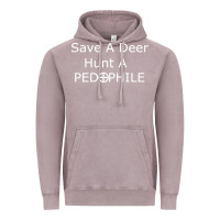 Vintage Zinc save a deer   hunt a pedophil Vintage Hoodie - artisFamous