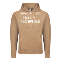 Vintage Coffee save a deer   hunt a pedophil Vintage Hoodie - artisFamous