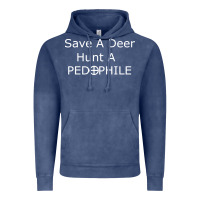 Vintage Denim save a deer   hunt a pedophil Vintage Hoodie - artisFamous