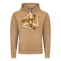 Vintage Camel sicilian triskelion Vintage Hoodie - artisFamous