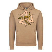Vintage Coffee sicilian triskelion Vintage Hoodie - artisFamous