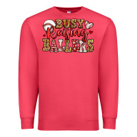 Cardinal busy raising ballers baseball Premium Sweatshirt - Jasminsmagicworld