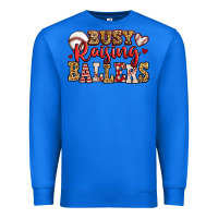 True Royal busy raising ballers baseball Premium Sweatshirt - Jasminsmagicworld