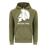 Spartan Helmet Vintage Hoodie | Teevron