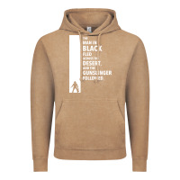 Vintage Coffee the man in black fled across the desert Vintage Hoodie - artisFamous