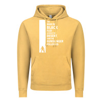 Vintage Mustard the man in black fled across the desert Vintage Hoodie - artisFamous