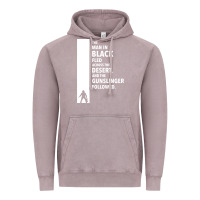 Vintage Zinc the man in black fled across the desert Vintage Hoodie - artisFamous