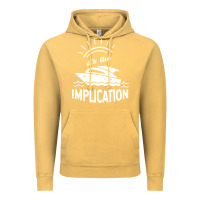 Vintage Mustard the implication   its always sunny in philadelphia Vintage Hoodie - artisFamous