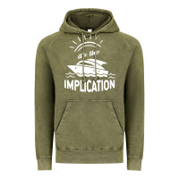 Vintage Olive the implication   its always sunny in philadelphia Vintage Hoodie - artisFamous