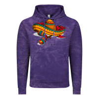 Cloud Purple maracas sombrero mexican Vintage Hoodie - artisFamous