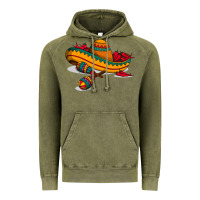 Vintage Olive maracas sombrero mexican Vintage Hoodie - artisFamous