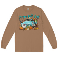 Toasted Coconut Happy Fall Y'all Long Sleeve Tee - LillyAllenDesigns