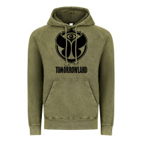 Vintage Olive tomorrowland around the world Vintage Hoodie - artisFamous