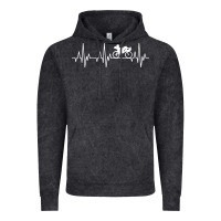 Vintage Black heartbeat recumbent bicycle bike cyclist biking Vintage Hoodie - artisFamous