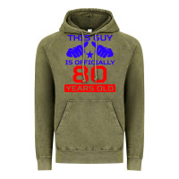 Vintage Olive this guy is 80 years funny 80th birthday Vintage Hoodie - artisFamous