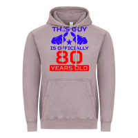 Vintage Zinc this guy is 80 years funny 80th birthday Vintage Hoodie - artisFamous