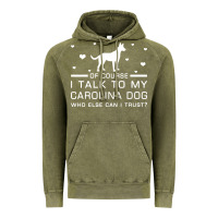 Vintage Olive carolina dog Vintage Hoodie - artisFamous