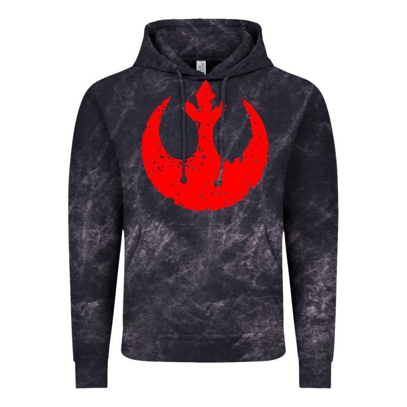 Distressed Rebel Alliance Symbol Vintage Hoodie by artisFamous | Teevron