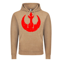 Vintage Coffee distressed rebel alliance symbol Vintage Hoodie - artisFamous