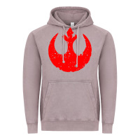 Vintage Zinc distressed rebel alliance symbol Vintage Hoodie - artisFamous