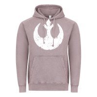 Vintage Zinc distressed rebel alliance symbol Vintage Hoodie - artisFamous