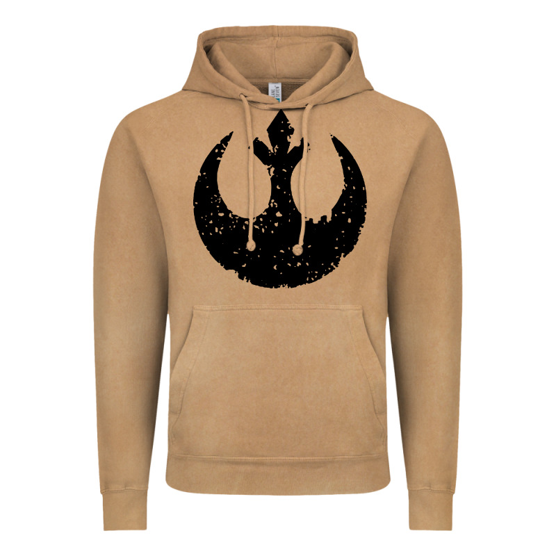 Distressed Rebel Alliance Symbol Vintage Hoodie by artisFamous | Teevron