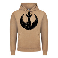 Vintage Coffee distressed rebel alliance symbol Vintage Hoodie - artisFamous