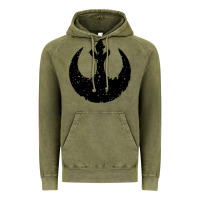 Vintage Olive distressed rebel alliance symbol Vintage Hoodie - artisFamous