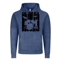 Vintage Denim vintage retro drummer Vintage Hoodie - artisFamous